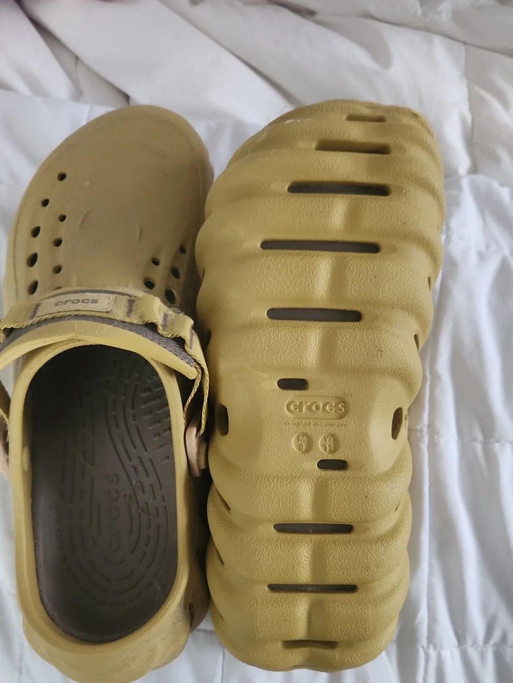 CROCS Adult Clog in Mustard Yellow M9/W11.5
